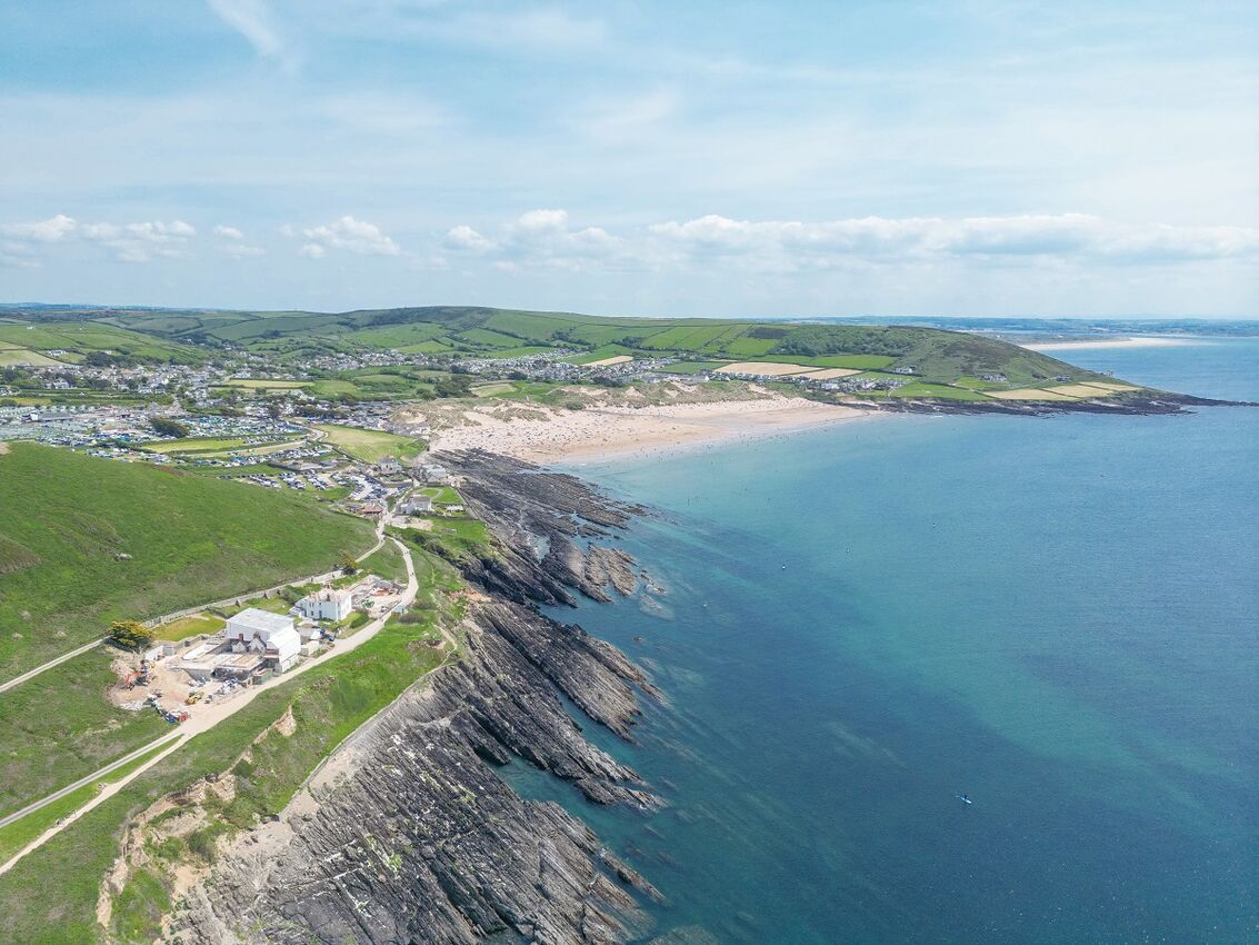 A house on Grand Designs was built near Croyde Beach in Devon